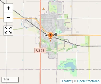 Map of Kuemper Grade School Pk-8 Grades