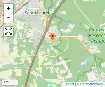 Map of Metropolitan Washington High School