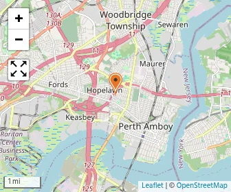 Map of Perth Amboy Catholic Primary School