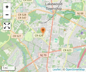 Map of Yeshiva Chemdas Hatorah