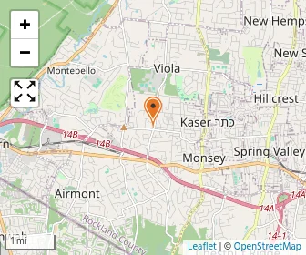 Map of Yeshiva Kinyan Torah