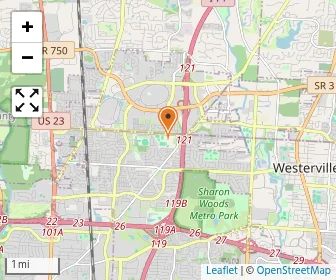 Map of Worthington Christian Kindergarten/middle School