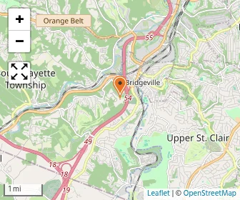 Map of Wesley Bridge