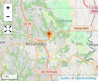 Map of Blackburn Study Center