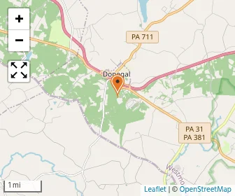 Map of Champion Christian School -donegal