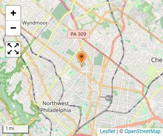 Map of Excelsior School Philadelphia