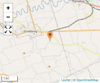 Map of Locust Ridge Amish School