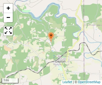 Map of Maple Leaf Amish School