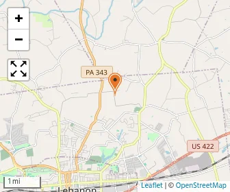 Map of North Lebanon Parochial School