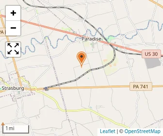 Map of Pine Grove Amish School