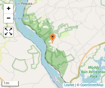 Map of River View Amish School