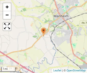 Map of Sporting Hill Christian School