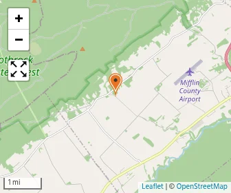 Map of Sunrise Special Education Amish School