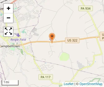 Map of Yellow Breeches Educational Center
