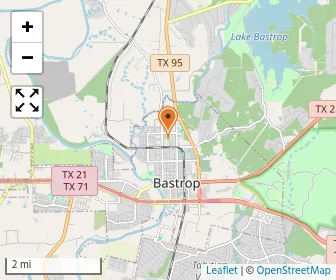 Map of Bastrop Montessori