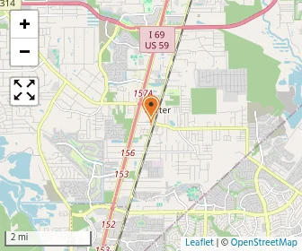 Map of Porter Christian Academy