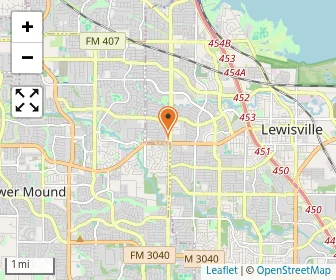 Map of Lewisville Christian School