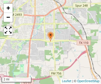 Map of Oak Tree Academy