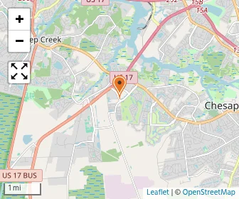 Map of Primrose School At Cahoon Commons