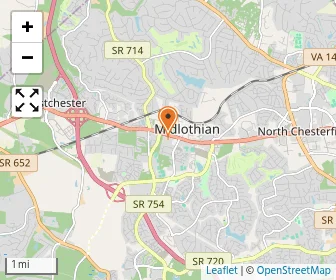 Map of Primrose School Of Midlothian Village