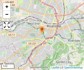Map of Rivermont School - Roanoke