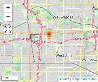 Map of Chesterton Academy Of Milwaukee