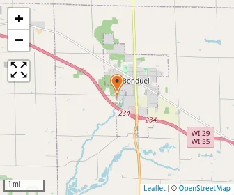 Map of Deer View Amish School
