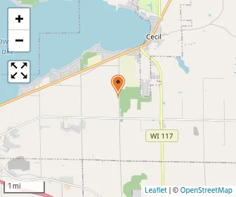 Map of Oakview Amish School