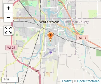 Map of Trinity-st Lukes Lutheran Middle School