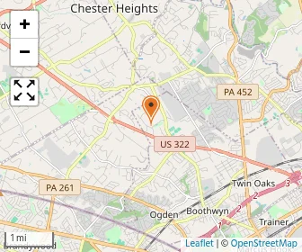 Map of KinderCare Boothwyn