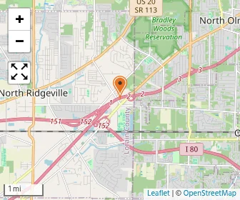Map of N Ridgeville KinderCare