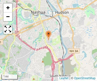 Map of KinderCare at Rivier University