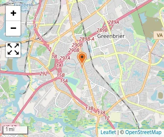 Map of Montessouri Lab School