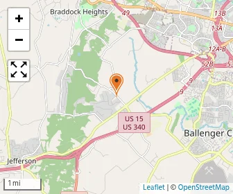 Map of Frederick Baptist Academy