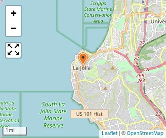 Map of La Jolla Village Montessori School