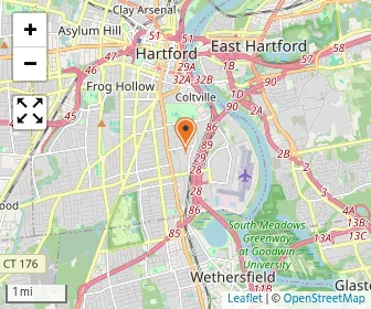 Map of High Road School Of Hartford High