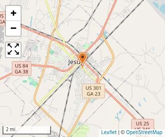 Map of First Baptist Church School