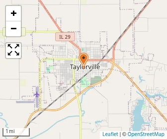 Map of Menta Academy Cornerstone-taylorville