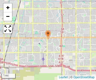 Map of Chandler Jewish Preschool / Kindergarten
