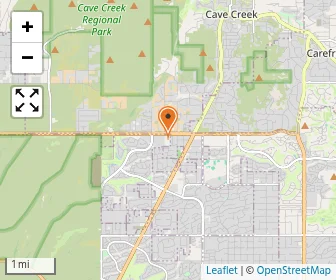 Map of Carefree Christian Academy