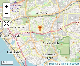 Map of California Accelerated Learning Institute