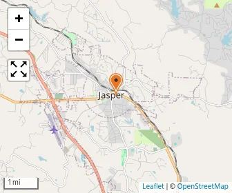 Map of First Baptist Church Of Jasper Pk And Kindergarten