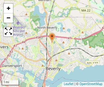 Map of North Shore Recovery High School