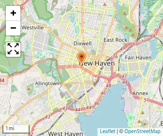 Map of Yale Child Study Center School
