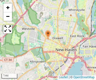 Map of Yeshiva Of New Haven