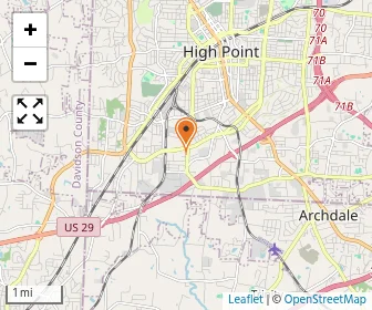 Map of Grace Point Christian Academy
