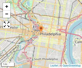 Map of Philly Agile Learning Community School