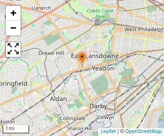 Map of Ss. Cyril & Philomena School