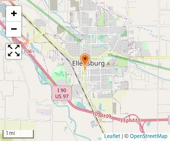Map of Discovery Lab Of Ellensburg