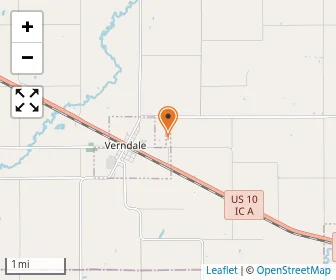 Map of Verndale Area Christian Academy